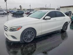 Mercedes-Benz salvage cars for sale: 2021 Mercedes-Benz C300