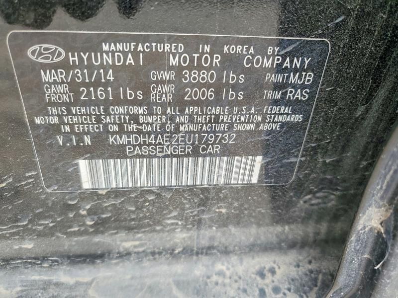 2014 Hyundai Elantra se