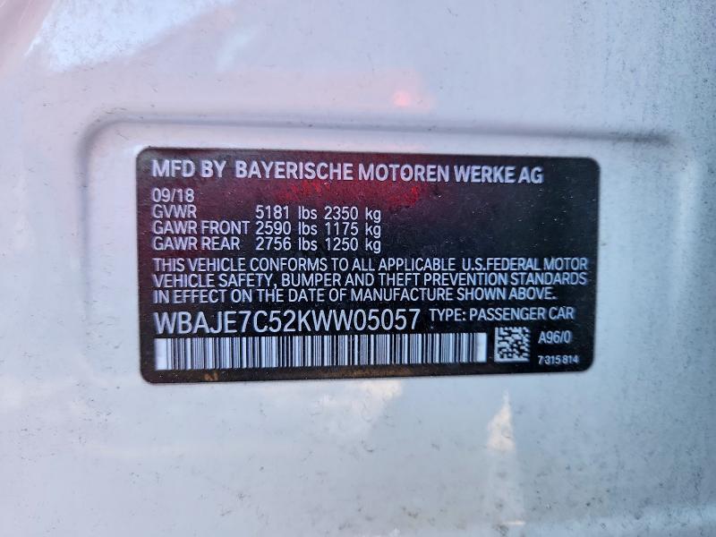 2019 BMW 540 xi