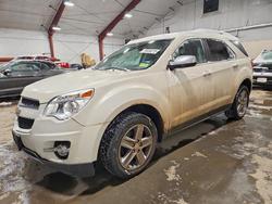 Chevrolet salvage cars for sale: 2014 Chevrolet Equinox ltz