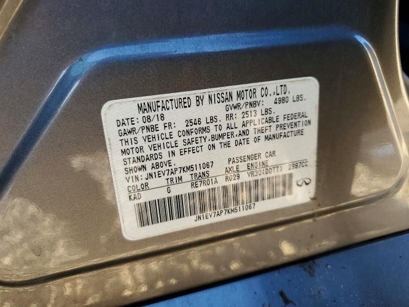 2019 Infiniti Q50 3.0t Luxe