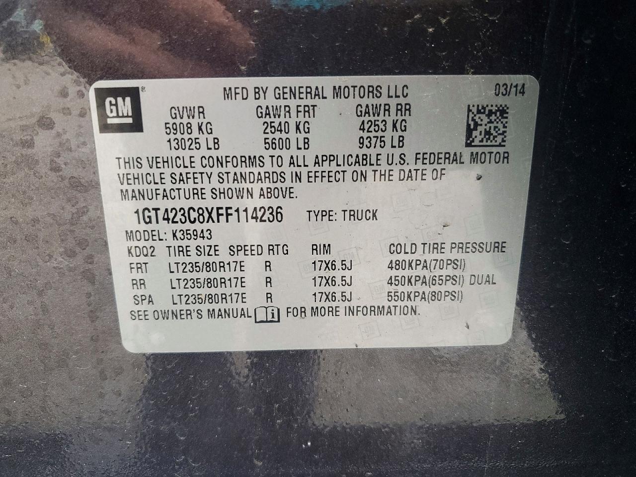 2015 GMC Sierra K3500 SLT