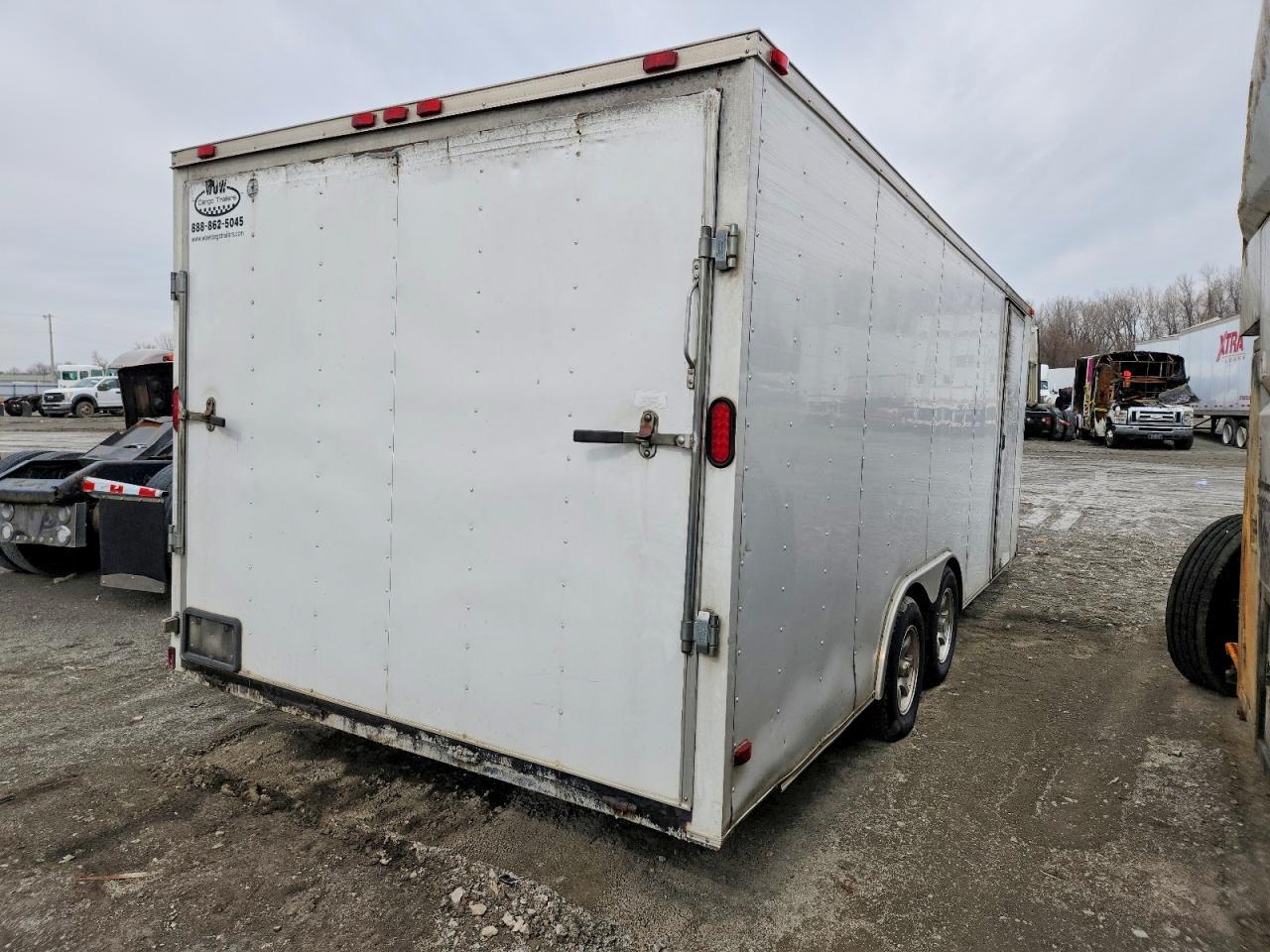 2016 Diamond Cargo 8.5X20TA Enclosed Cargo Trailer