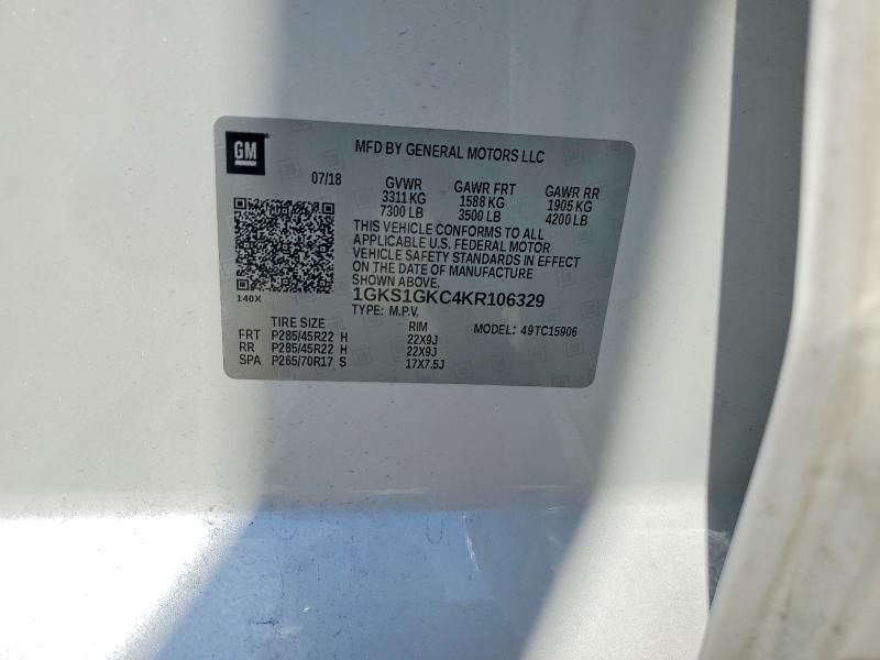 2019 GMC Yukon xl C1500 slt