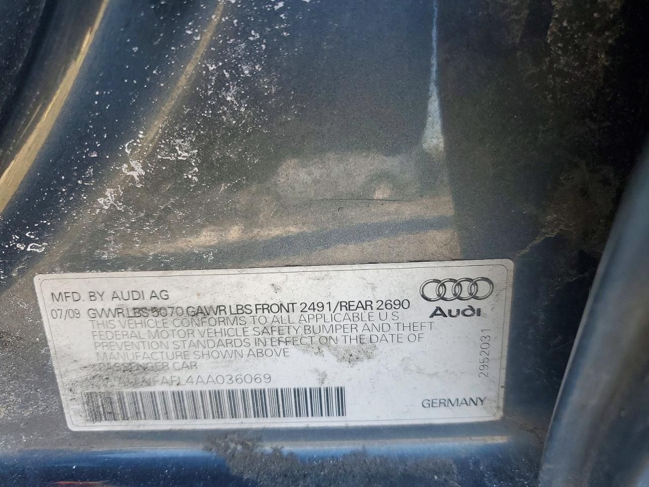 2010 Audi A4 Premium Plus