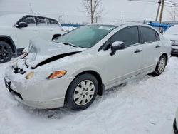 Honda salvage cars for sale: 2007 Honda Civic dx