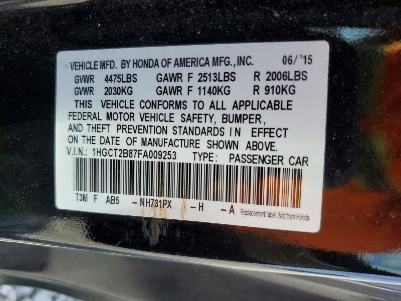 2015 Honda Accord exl