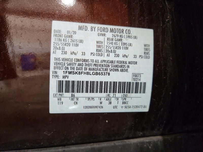 2020 Ford Explorer Limited