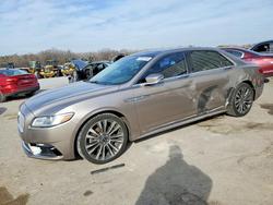 Salvage cars for sale from Copart Memphis, TN: 2018 Lincoln Continental Select