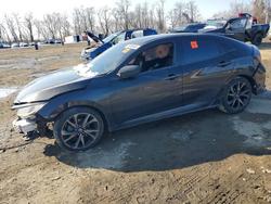 Honda salvage cars for sale: 2017 Honda Civic Sport