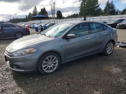 Dodge salvage cars for sale: 2013 Dodge Dart Limited