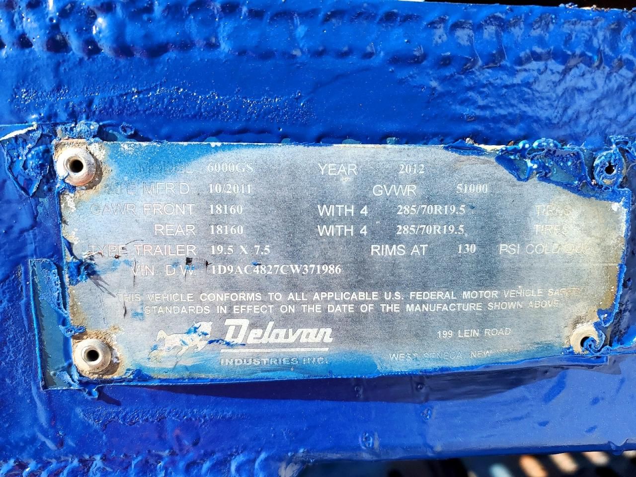 2012 Other Car Trailer