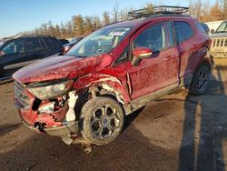 Ford salvage cars for sale: 2018 Ford Ecosport ses