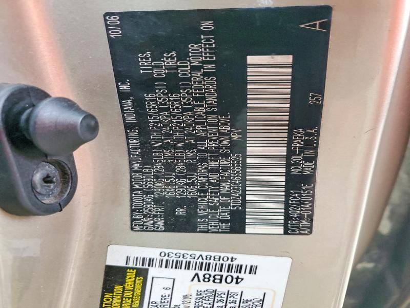 2006 Toyota Sienna le 8 Passenger