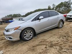 Honda Civic salvage cars for sale: 2012 Honda Civic ex