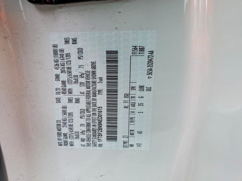 2022 Ford F250 Super Duty