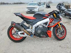 Salvage motorcycles for sale at San Antonio, TX auction: 2021 Aprilia Tuono V4 1100 Factory