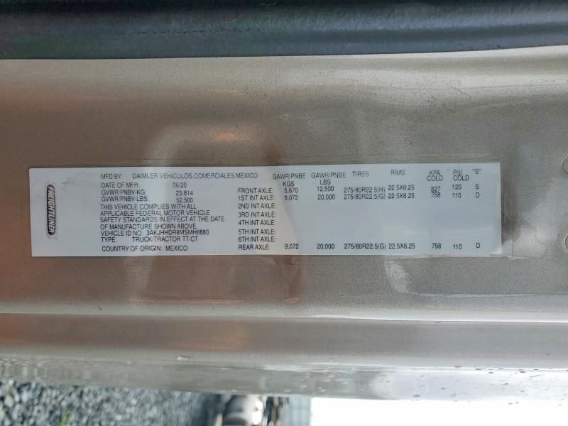 2021 Freigliner 2021 Freightliner Cascadia 126 Semi Truck