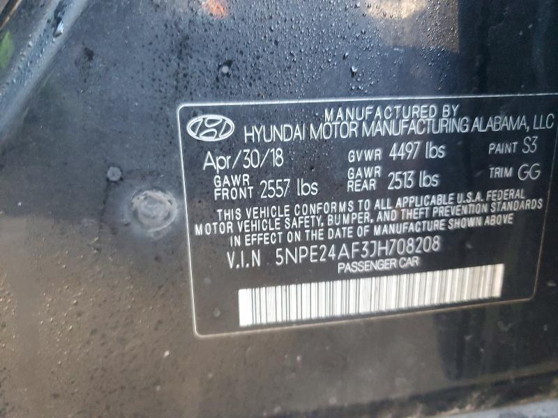 2018 Hyundai Sonata se
