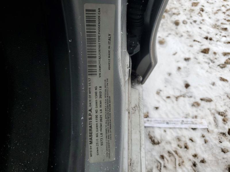 2018 Maserati Ghibli s