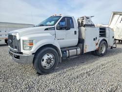 Salvage trucks for sale at North Las Vegas, NV auction: 2017 Ford F750 Super Duty Utility / Service Truck