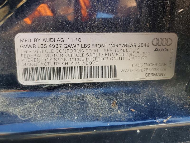 2011 Audi A4 Premium Plus