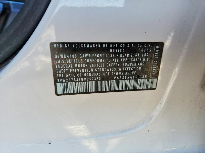 2016 Volkswagen Jetta s