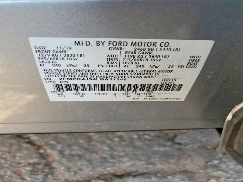 2020 Ford Edge sel