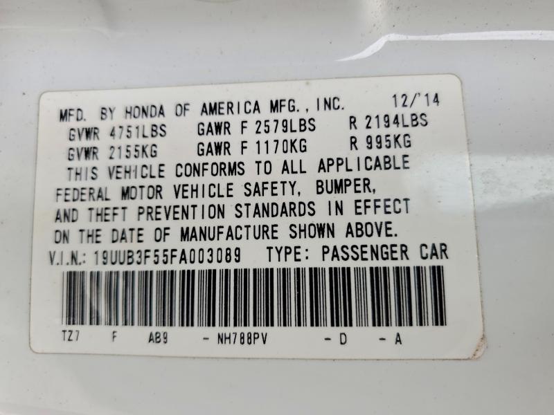 2015 Acura Tlx Tech
