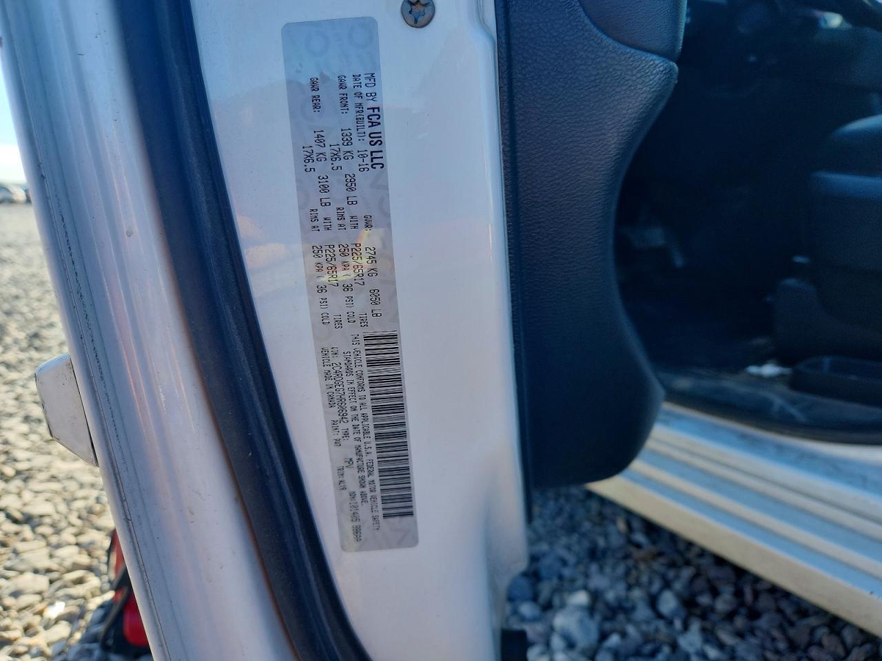 2017 Dodge Grand Caravan gt