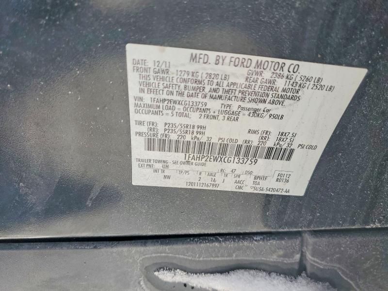 2012 Ford Taurus sel