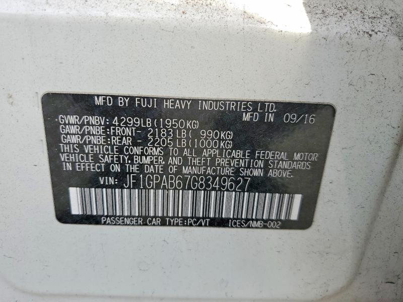 2016 Subaru Impreza Premium