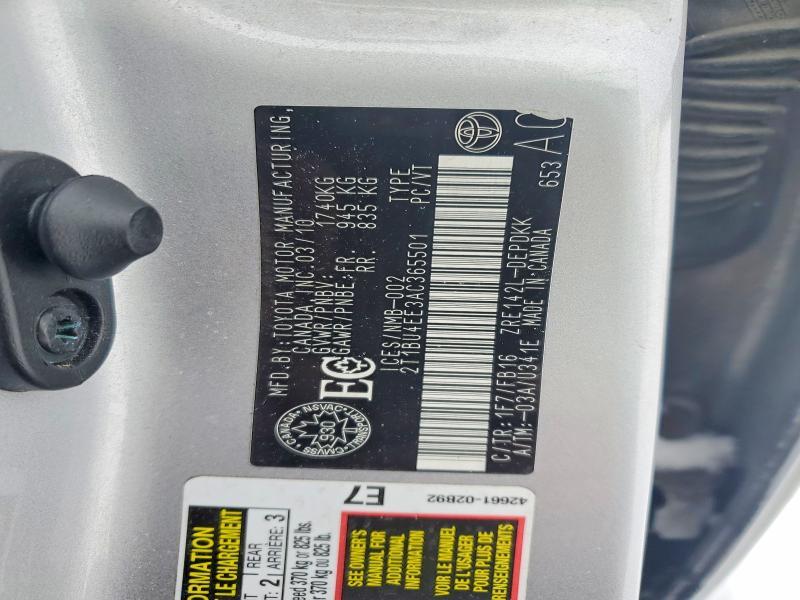 2010 Toyota Corolla Base