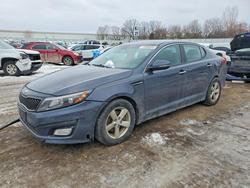 KIA salvage cars for sale: 2015 KIA Optima lx