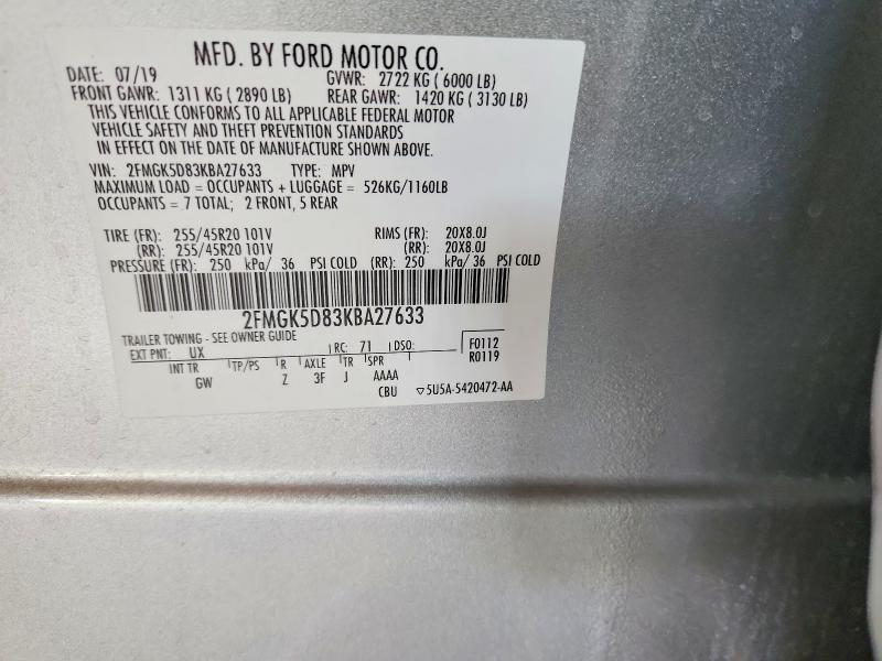 2019 Ford Flex Limited