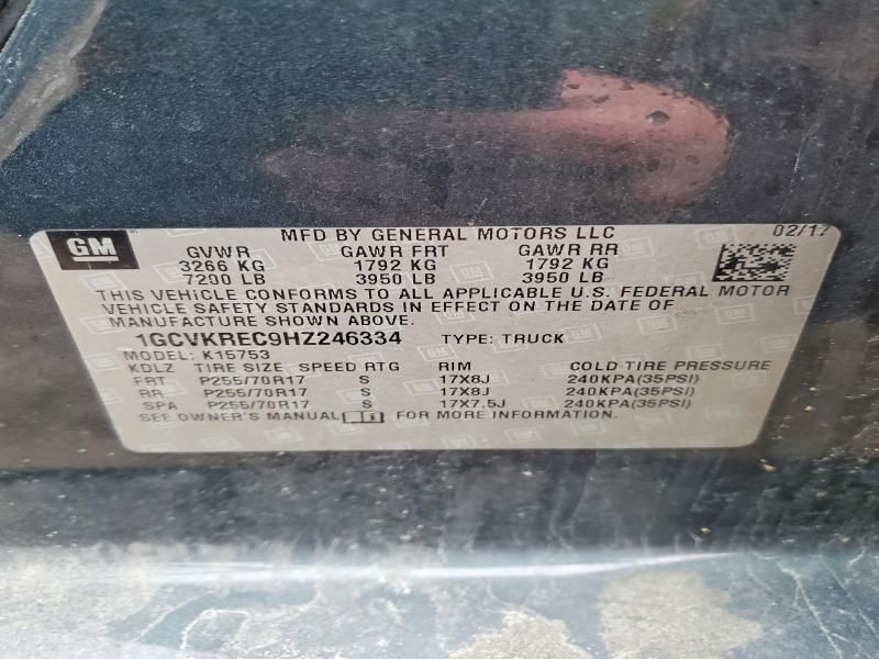 2017 Chevrolet Silverado K1500 lt