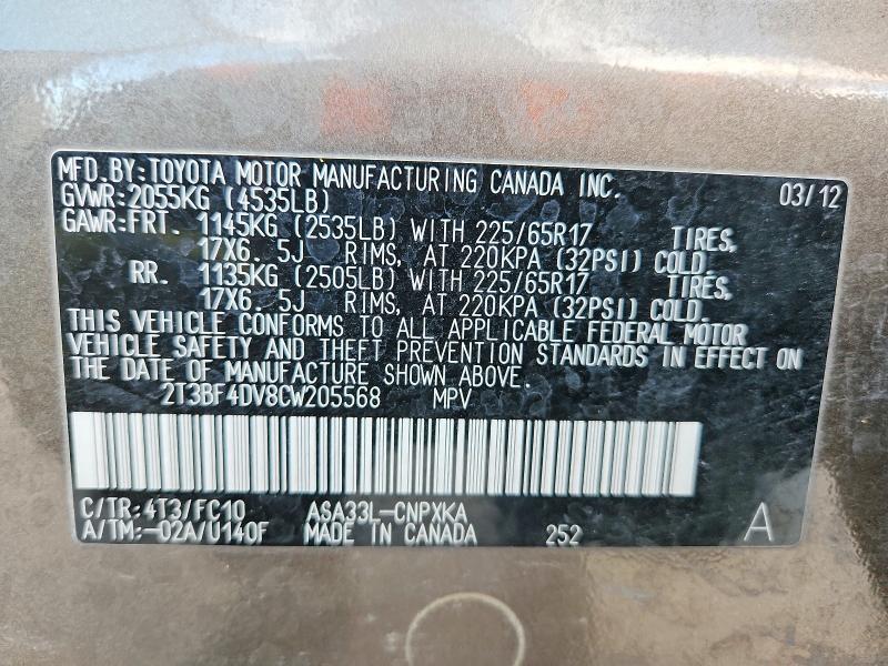 2012 Toyota Rav4