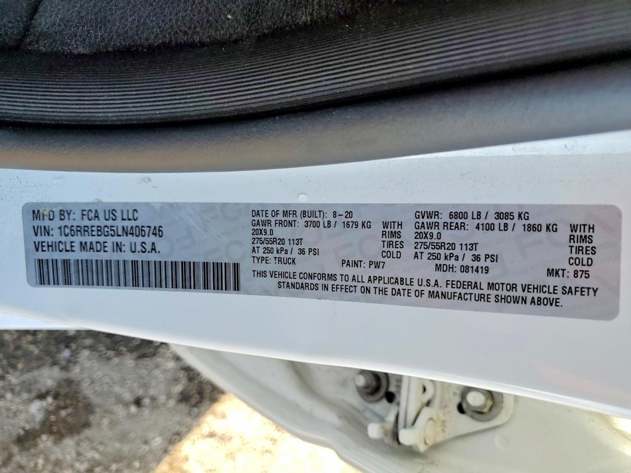 2020 Dodge RAM 1500 BIG Horn