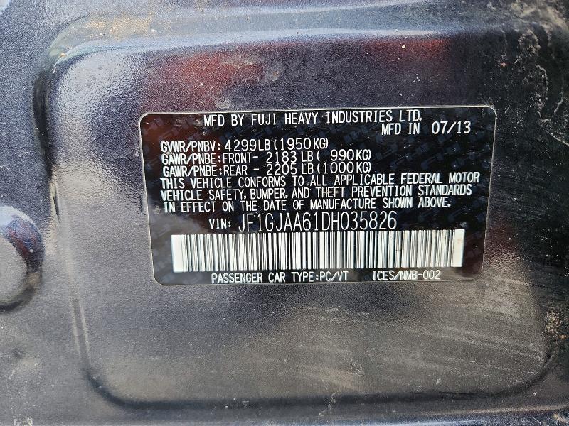 2013 Subaru Impreza