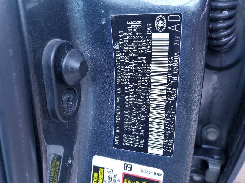 2011 Toyota Corolla Base