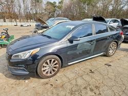 Salvage cars for sale from Copart Austell, GA: 2015 Hyundai Sonata Sport