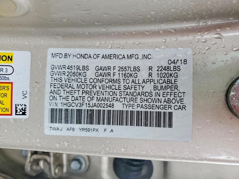 2018 Honda Accord Hybrid