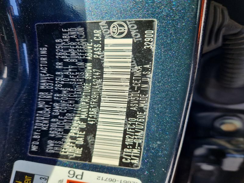 2017 Toyota Camry le