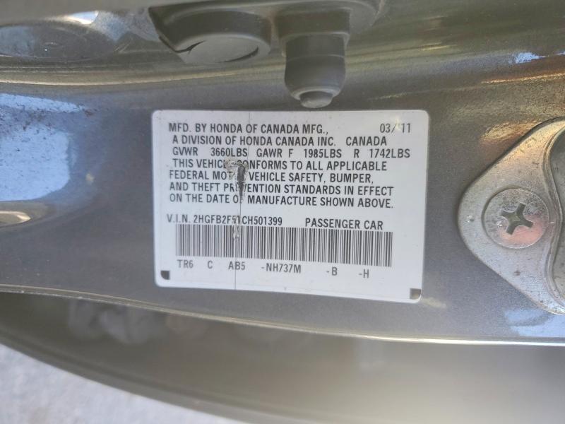 2012 Honda Civic lx