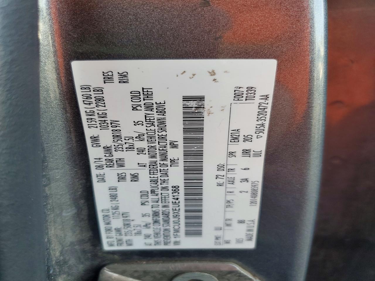 2014 Ford Escape Titanium