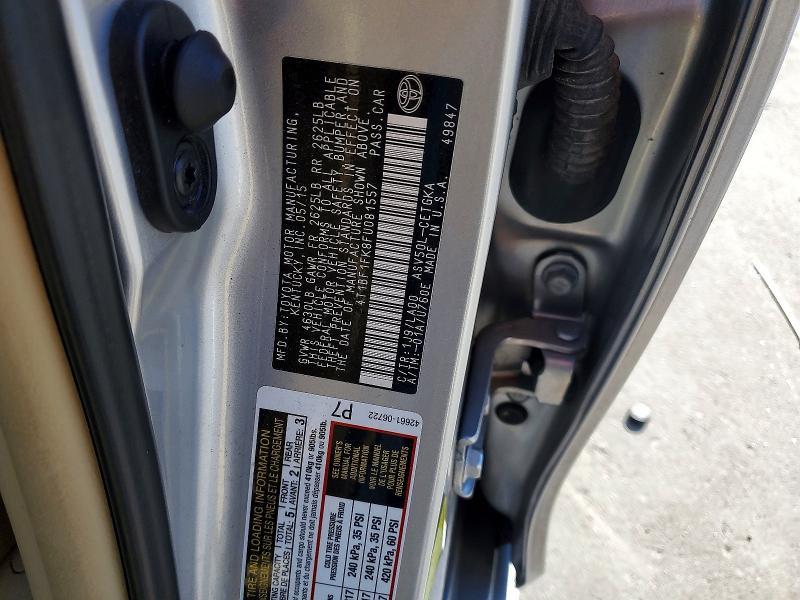 2015 Toyota Camry xle