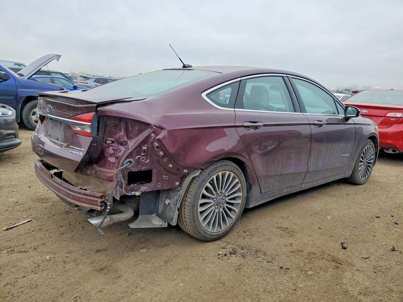 2017 Ford Fusion Titanium hev