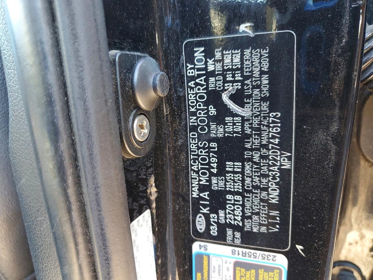 2013 KIA Sportage ex