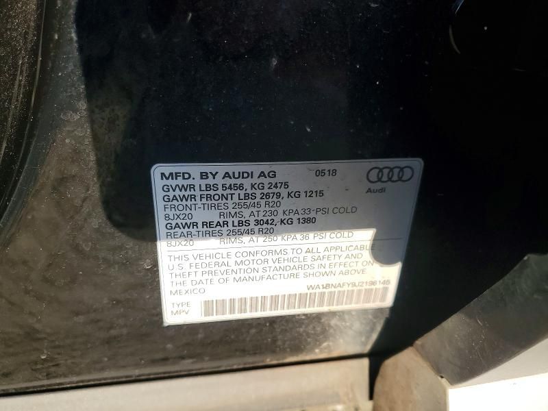 2018 Audi Q5 Premium Plus