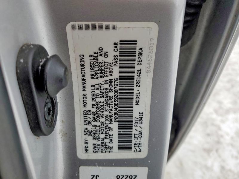 2009 Toyota Corolla Base